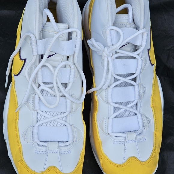 Nike Air Max Uptempo 95 Lakers Basketball Shoe Size Mens 11 - CK0892-102 - Picture 4 of 7